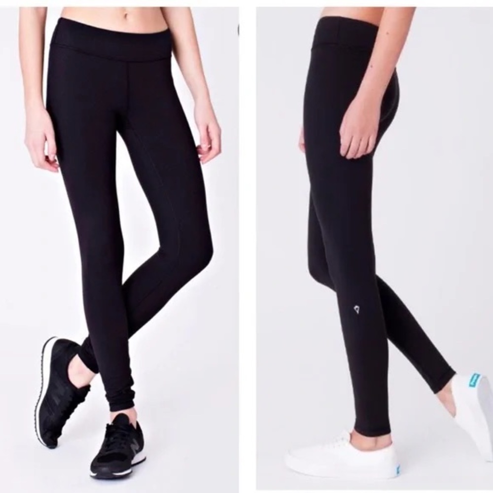 Black Athletic Ivivva lululemon butter soft Leggings